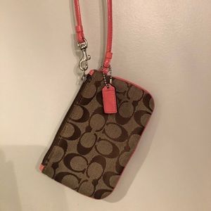 Coach wristlet